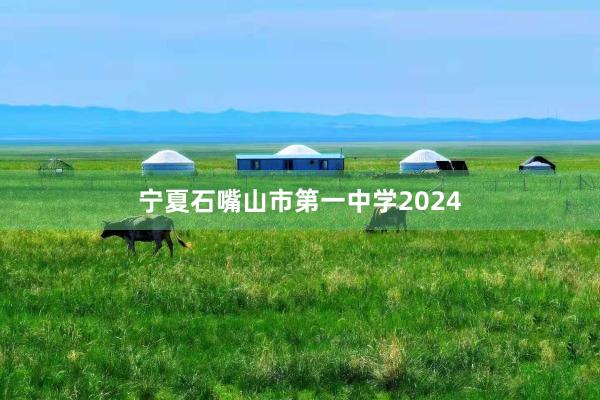 宁夏石嘴山市第一中学2024